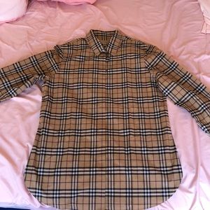 NEVER WORN BB Vintage Check Cotton Oversized Shirt